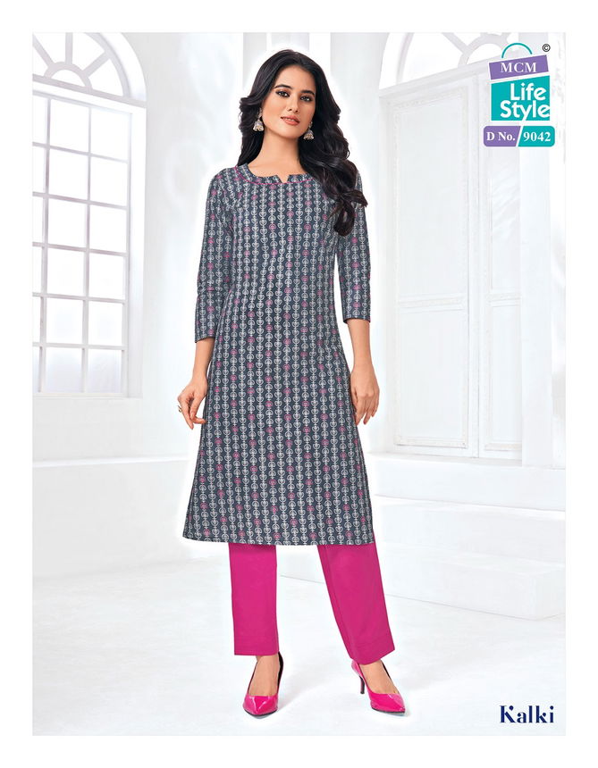 Kalki Vol 4 By Mcm Casual Wear Cotton Printed Kurtis Wholesale Shop In Surat